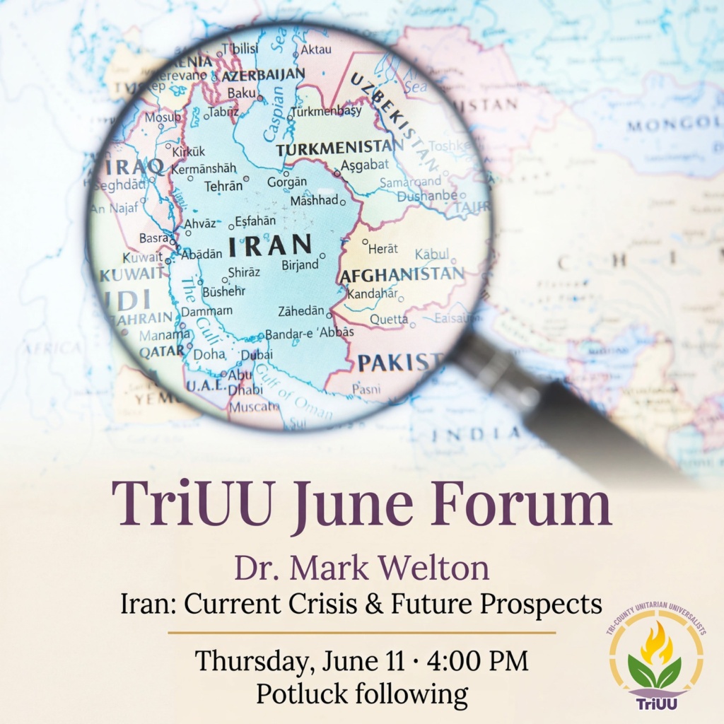 Forum: Dr. Mark Welton on Iran: Current Crisis & Future Prospects