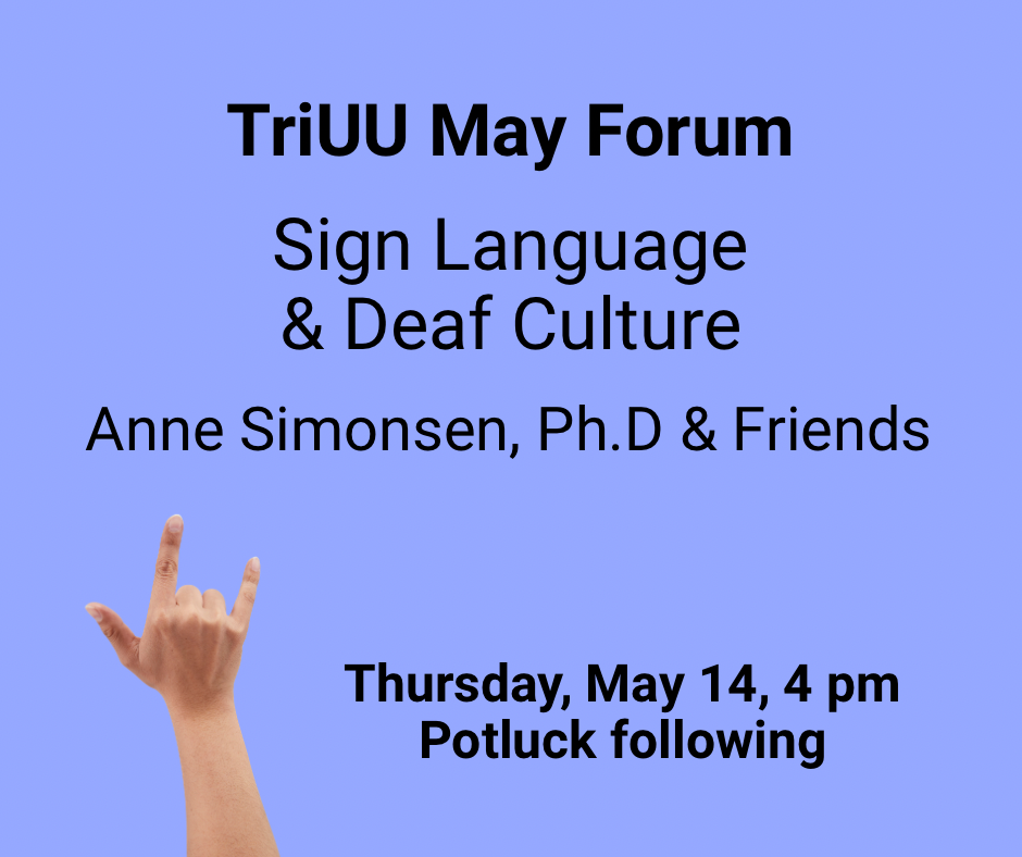 Forum: Sign Language and Deaf Culture