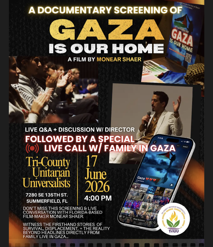 "Gaza is Our Home" Documentary Screening and Discussion with the Filmmaker